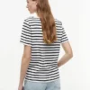 ゴールドボタン コットンインターロック Tシャツ