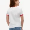 キッズ ウェービーフラッグロゴ リンガーTシャツ