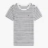 ストライプ クルーネック フェイバリット Tシャツ ストライプ クルーネック フェイバリット Tシャツ