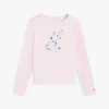 キッズ用 フローラルモノグラムTシャツ
