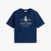 刺繍入りスクリプト・クレストロゴTシャツ 刺繍入りスクリプト・クレストロゴTシャツ