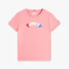 キッズ用 マルチカラー パフロゴ Tシャツ