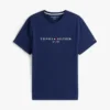刺繍入りトミーロゴTシャツ 刺繍入りトミーロゴTシャツ