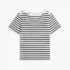 ゴールドボタン コットンインターロック Tシャツ