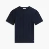 軽量リブニットTシャツ