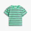 キッズ ストライプ ポケットTシャツ