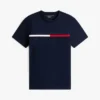 刺繍入りフラッグロゴTシャツ 刺繍入りフラッグロゴTシャツ