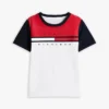 キッズ カラーブロック フラッグストライプ Tシャツ