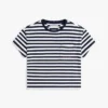 キッズ ストライプ ポケットTシャツ