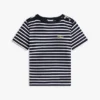 ゴールドボタン コットンインターロックTシャツ