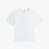 ゴールドトーンのクラブクレストロゴTシャツ