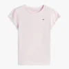 キッズ レタストリムスリーブTシャツ