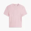 軽量リブニットTシャツ