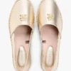 TH Monogram メタリックレザー エスパドリーユ TH Monogram メタリックレザー エスパドリーユ