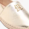 TH Monogram メタリックレザー エスパドリーユ TH Monogram メタリックレザー エスパドリーユ