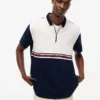Tommy Jeans リラックス クォータージップ ポロ