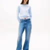 Tommy Jeans フェイド加工 リラックスストレートジーンズ Tommy Jeans フェイド加工 リラックスストレートジーンズ