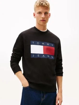 Tommy Jeans ビッグ・フラッグ・ロゴ スウェットシャツ
