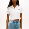 Tommy Jeans クロップド・ボクシーフィット ポロシャツ Tommy Jeans クロップド・ボクシーフィット ポロシャツ
