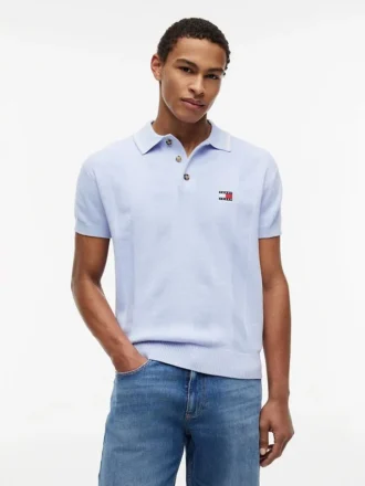 Tommy Jeans 半袖セーターポロ