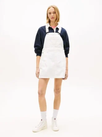 Tommy Jeans デニムオーバーオール ミニドレス