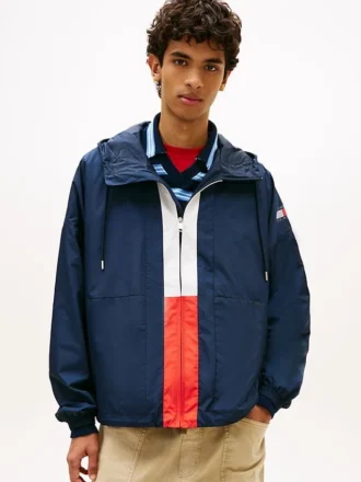 Tommy Jeans リップストップ シカゴ ウィンドブレーカー
