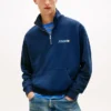 Tommy Jeans ロゴ クォータージップ スウェットシャツ Tommy Jeans ロゴ クォータージップ スウェットシャツ