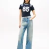 Tommy Jeans ハイライズ ワイドレッグ ジーンズ Tommy Jeans ハイライズ ワイドレッグ ジーンズ