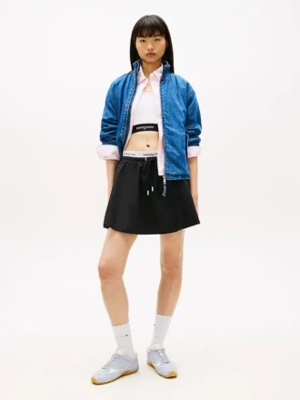 Tommy Jeans ロゴテープ ミニスカート