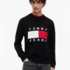 Tommy Jeans フラッグロゴ クルーネックセーター