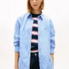 Tommy Jeans ストライプ ポプリンシャツ Tommy Jeans ストライプ ポプリンシャツ