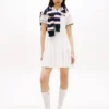 Tommy Jeans プリーツポロミニドレス Tommy Jeans プリーツポロミニドレス