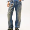 Tommy Jeans チェーンプリント リラックスジーンズ Tommy Jeans チェーンプリント リラックスジーンズ
