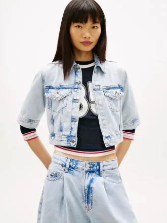 Tommy Jeans ショートスリーブ デニムジャケット