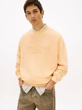 Tommy Jeans ロゴ ガーメントダイ スウェットシャツ