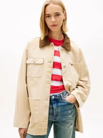 Tommy Jeans オーバーサイズ・バーン・ジャケット