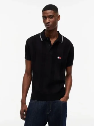 Tommy Jeans ショーツ付き半袖セーターポロ