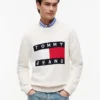 Tommy Jeans フラッグロゴ クルーネックセーター Tommy Jeans フラッグロゴ クルーネックセーター