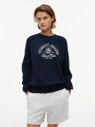 Tommy Jeans スポーツクラブ ロゴ スウェットシャツ