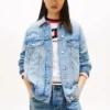 Tommy Jeans ディストレストデニムジャケット