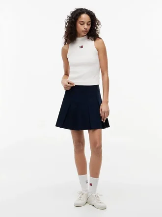 Tommy Jeans スリムフィット モックネック タンクトップ