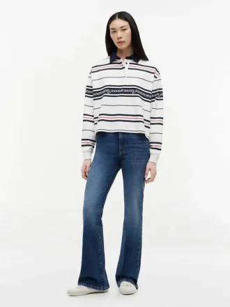 Tommy Jeans リラックス ラグビー スウェットシャツ