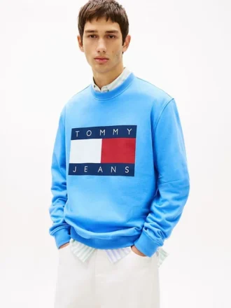 Tommy Jeans ビッグ・フラッグ・ロゴ スウェットシャツ