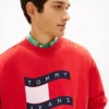 Tommy Jeans ウェービー・フラッグ・ロゴ スウェットシャツ
