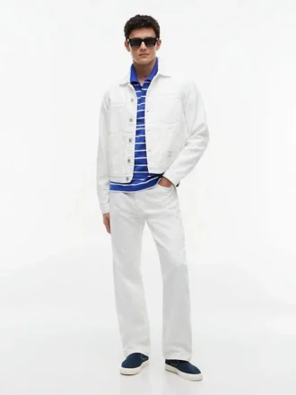 Tommy Jeans レギュラーフィット ストライプ ポロシャツ