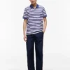 Tommy Jeans レギュラーフィット ストライプ ポロシャツ Tommy Jeans レギュラーフィット ストライプ ポロシャツ