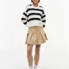 Tommy Jeans ストライプ ケーブルニット セーター