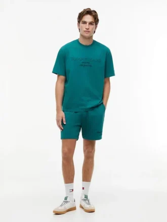 Tommy Jeans ガーメントダイ ビーチショーツ