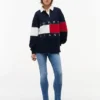 Tommy Jeans オーバーサイズフィット フラッグ ラグビー