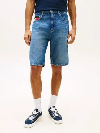 Tommy Jeans フラッグポケット デニムショーツ